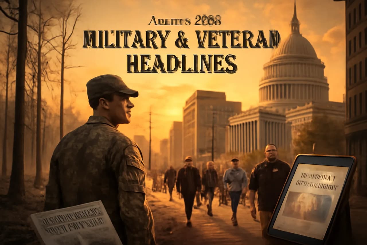 From Wildfires to Legislation: A Personal Tour Through the Week’s Military and Veteran Headlines (3-9 Aug 2025, Episode 10) Cover